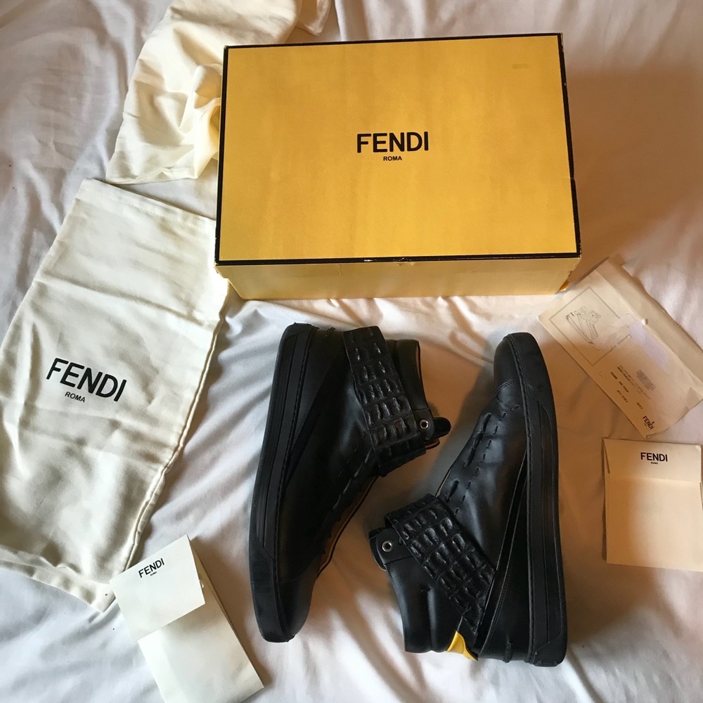 Fendi men’s high tops